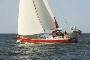 Segelyacht für Kreuzfahrten