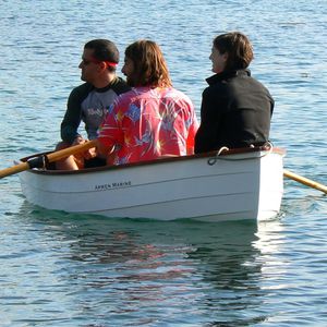 Traditionelles Ruderboot