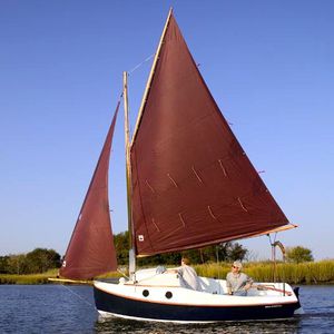 taditionelles Segelboot