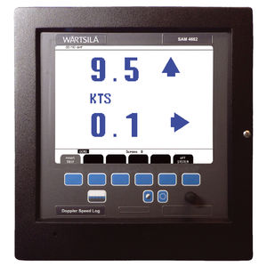 Geschwindigkeitsmesser für Schiffe / digital / Doppler / zweiachsig