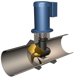 Bugstrahlruder / für Schiffe / elektrisch / hydraulisch