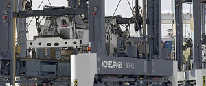 Portalhubwagen für Container