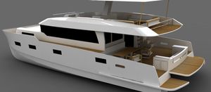 Katamaran-Motoryacht