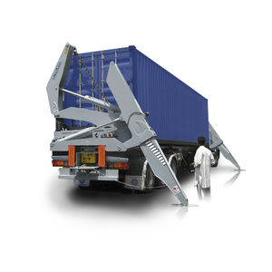 Container-Anhänger / für Hafenterminals / Seitenhub / selbstladend