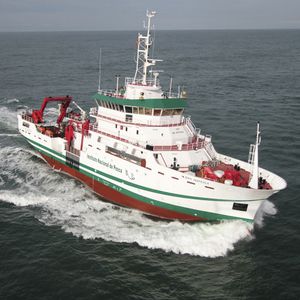 Schiff für die ozeanographische Forschung