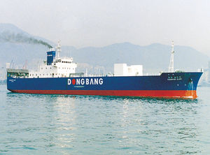 RoRo-Frachtschiff