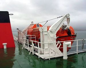 Davit für Schiffe