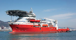 Offshore Service Schiff / TaucherVersorgung