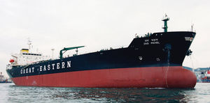 Chemikalien-Tanker-Frachtschiff