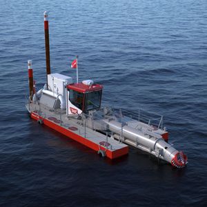 Bagger-Berufsschiff 1