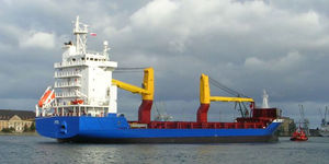 Containerschiff-Frachtschiff