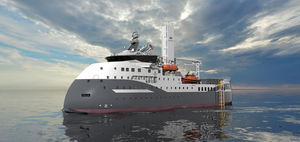 Offshore-Service-Schiff für Windpark
