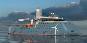 Offshore-Service-Schiff für Windpark