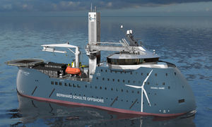 Offshore-Service-Schiff für Windpark