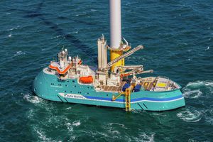 Offshore-Service-Schiff für Windpark