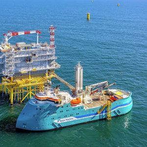 Offshore-Service-Schiff für Windpark