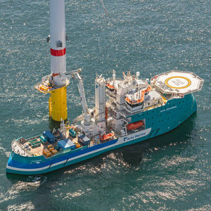 Offshore-Service-Schiff für Windpark
