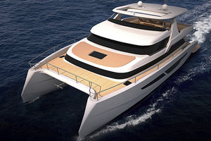 Katamaran-Motoryacht