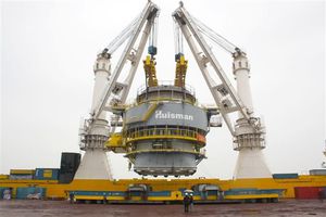 Kran für Knanschiff