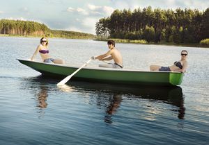 Ruderboot für Angelsport / Freizeit