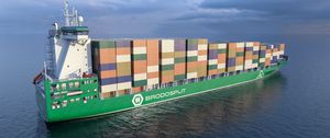 Containerschiff-Frachtschiff