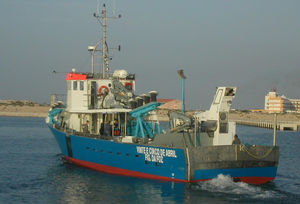 Berufsschiff für Fischerei