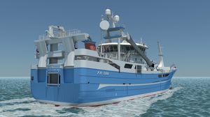 Berufsschiff für Fischerei / Trawler 1