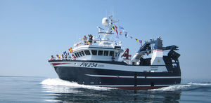 Trawler-Berufsschiff 1