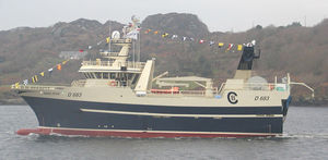 Berufsschiff für Fischerei / Trawler 1