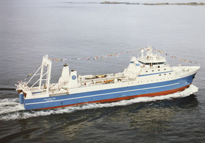 Trawler-Fischereischiff