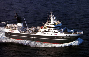Trawler-Fischereischiff