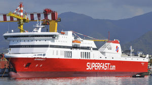 RoRo-Frachtschiff