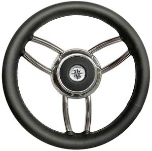 Motorboot-Lenkrad / Edelstahl 1
