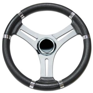 Motorboot-Lenkrad / Edelstahl