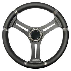 Motorboot-Lenkrad / Edelstahl