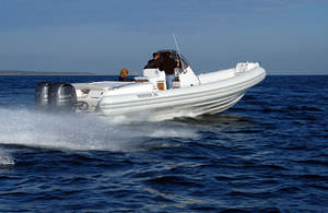 Außenborder-Schlauchboot