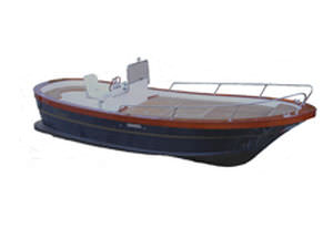 Innenborder-Konsolenboot