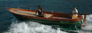 Innenborder-Konsolenboot
