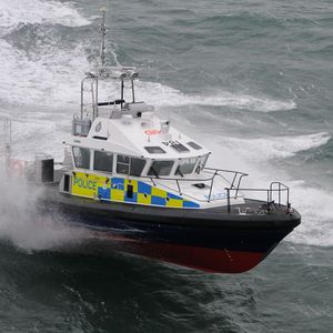 Patrouillenboot Berufsschiff