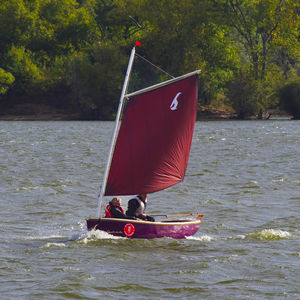 traditionelles Segelboot