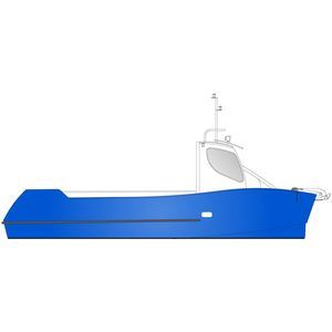 Arbeitsboot Berufsschiff 1