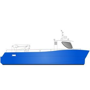 Arbeitsboot Berufsschiff 1