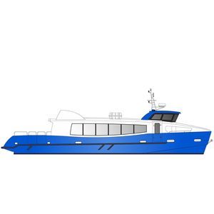 Passagierboot Berufsschiff 1