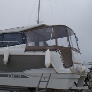 Cockpitverdeck für Motorboot