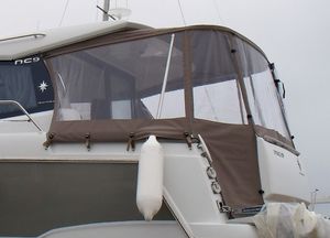 Cockpitverdeck für Motorboot