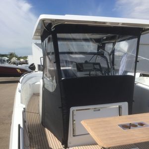 Cockpitverdeck für Motorboot