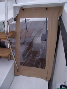 Cockpitverdeck für Motorboot
