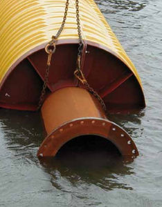 Schwimmkörper für Pipeline