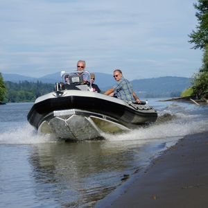 Außenborder-Schlauchboot