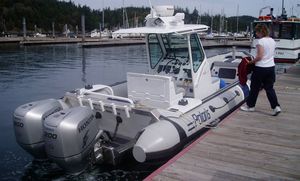 Außenborder-Schlauchboot